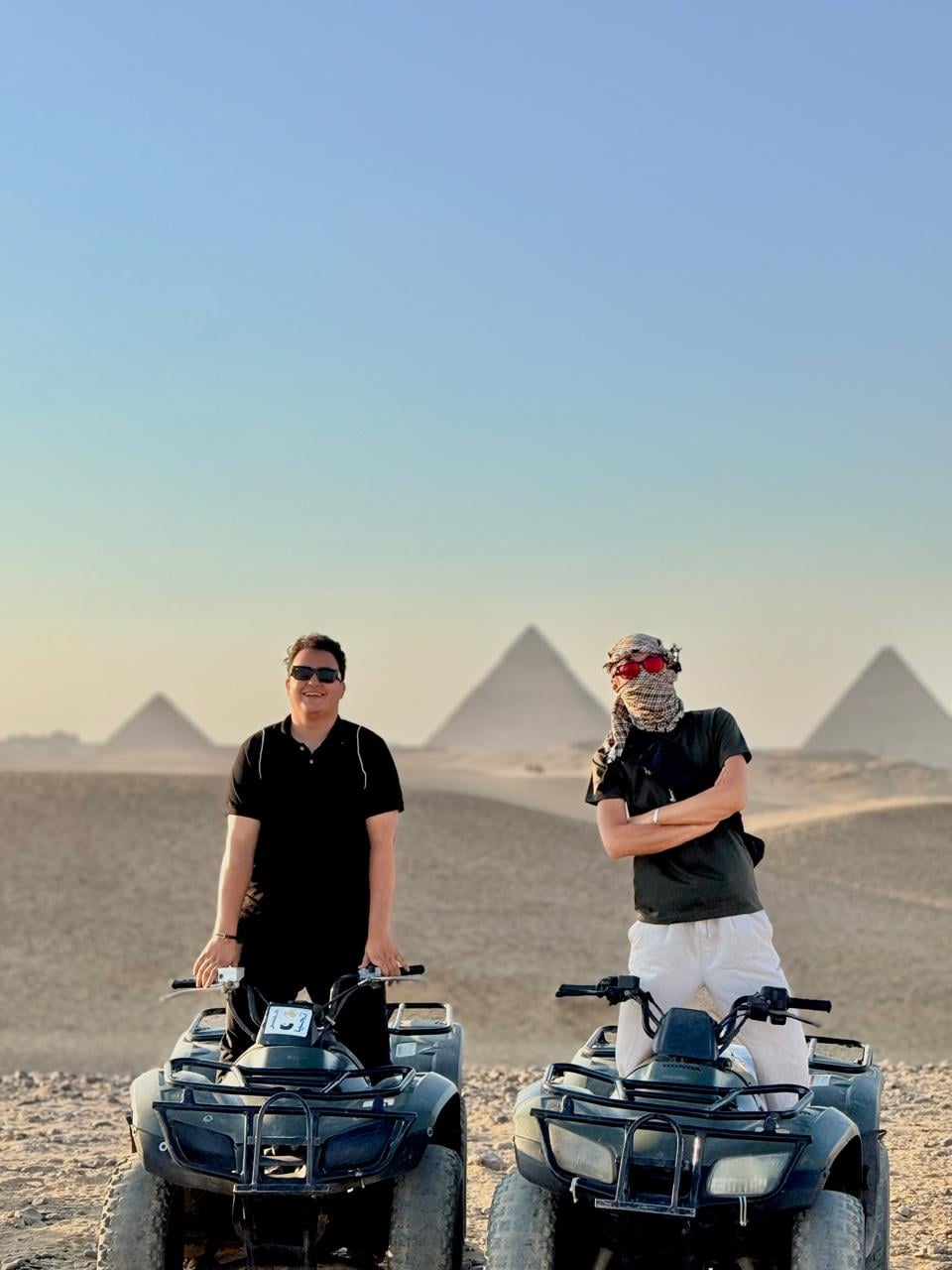Sunset Quad Bike Tour at the Giza Pyramids – Desert Safari Adventure - Thumbnail 2