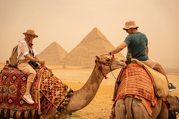 Camel Ride at the Giza Pyramids | Explore Egypt's Timeless Desert - Thumbnail 5