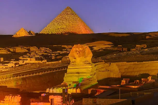 Giza Pyramids Sound & Light Show | An Unforgettable Evening Experience - Thumbnail 4