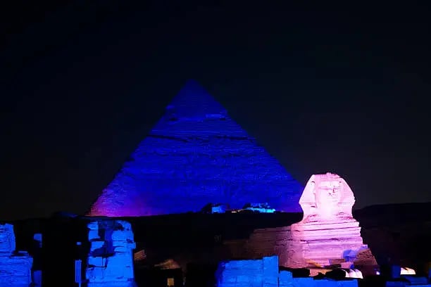 Giza Pyramids Sound & Light Show | An Unforgettable Evening Experience - Thumbnail 2